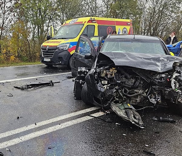 Wypadek na DK15. Duże utrudnienia dla kierowców-53771