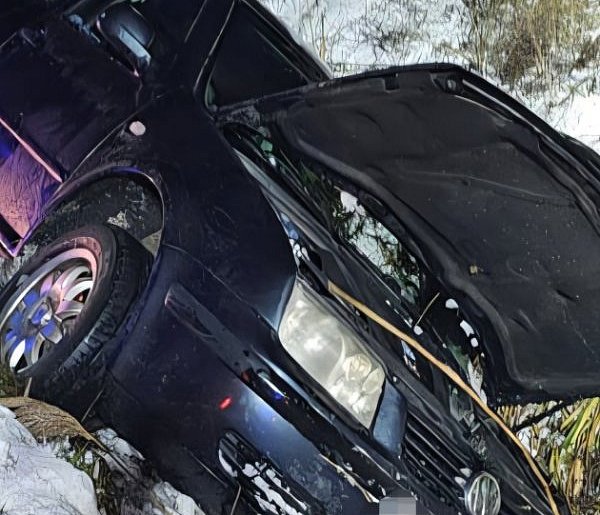 Na drogach jest ślisko. Wypadek pod Gniewkowem-55558