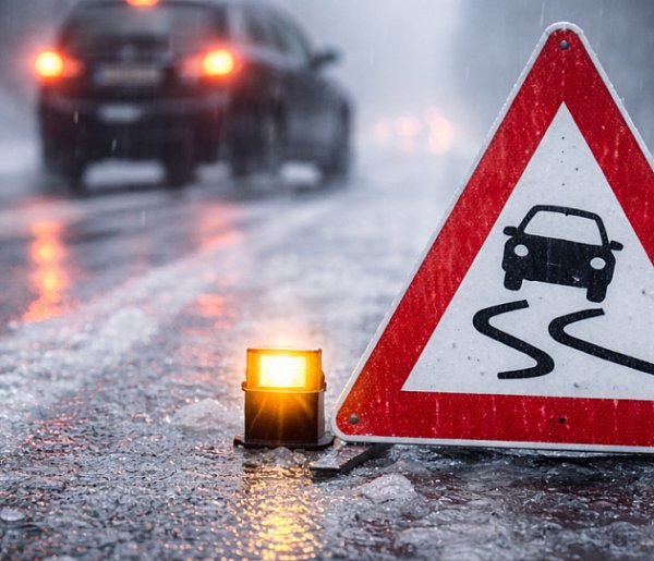 Gołoledź dała się we znaki. Policja: 15 kolizji w jeden dzień