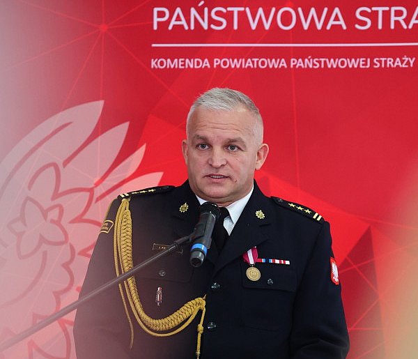 Oto nowy komendant Państwowej Straży Pożarnej w Inowrocławiu