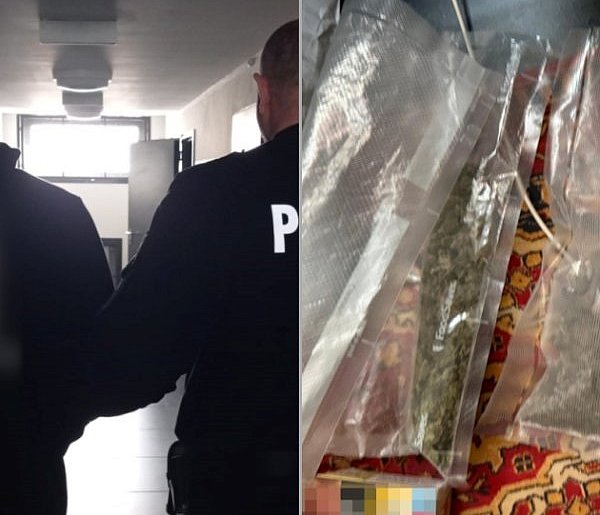 Przypadkowy telefon na 112 zakończył się narkotykową wpadką