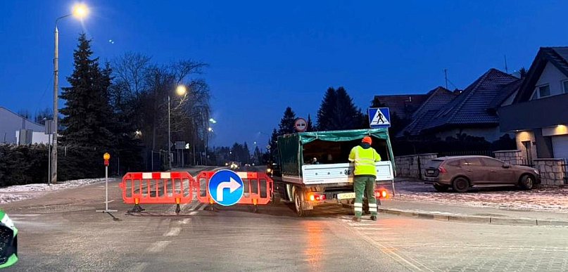 Znowu awaria sieci wodociągowej. Zamknięto ważną ulicę