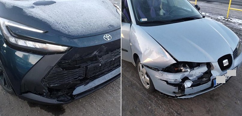 Uważajmy na drodze. Wymuszenie przyczyną kolizji