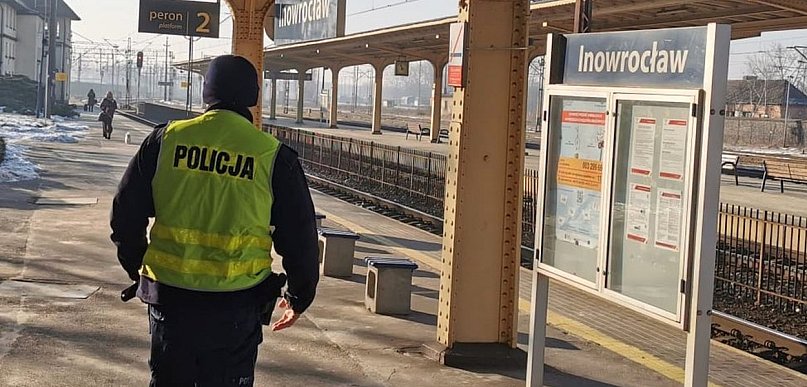 Policjanci z Inowrocławia i Gniewkowa w akcji RAILPOL