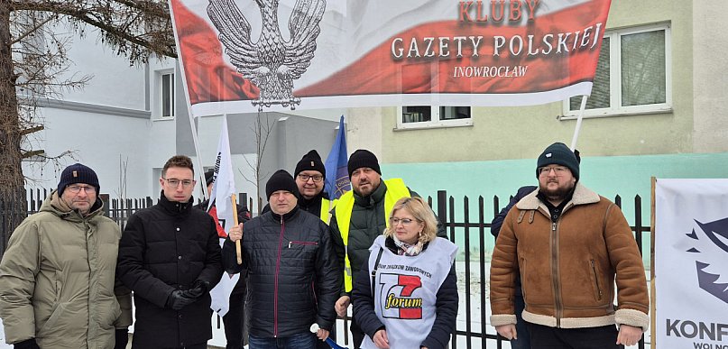 Protest w obronie polskiego rolnictwa
