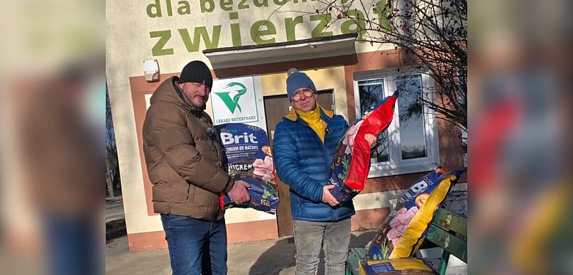 „Tona dobra” dla schroniska. Trwa zbiórka karmy