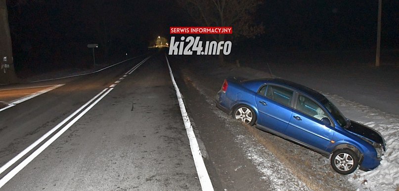Pijany 18-latek zabrał auto znajomego i wjechał nim do rowu