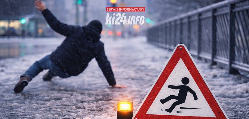 Wieczorem deszcz, rano lodowisko. IMGW ostrzega mieszkańców regionu