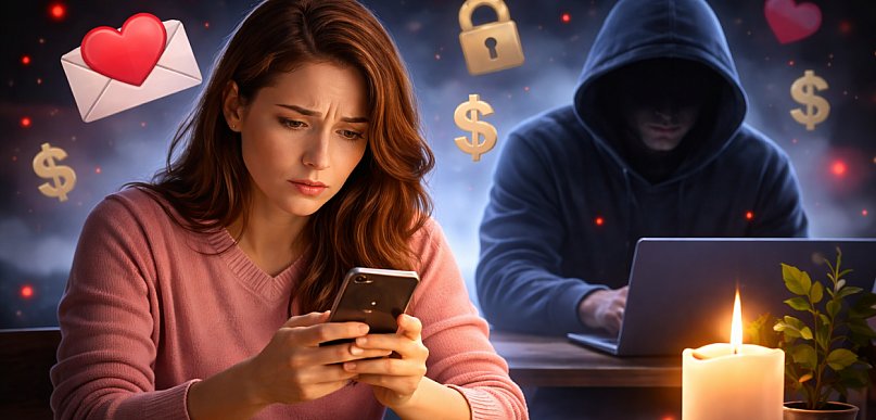 Cyberprzestępcy mogą wykorzystywać walentynki do oszustw romantycznych