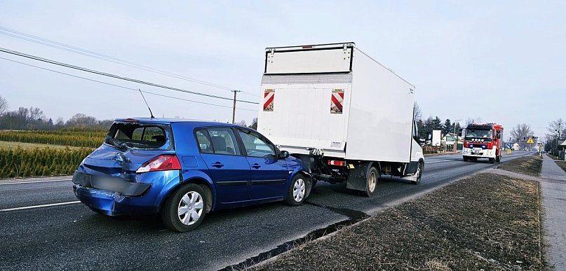 Potrójna kraksa na trasie do Bydgoszczy. Są utrudnienia