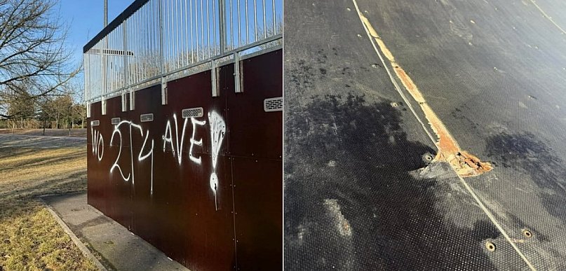 Dopiero je zmodernizowano. Urządzenie w skateparku już uszkodzone