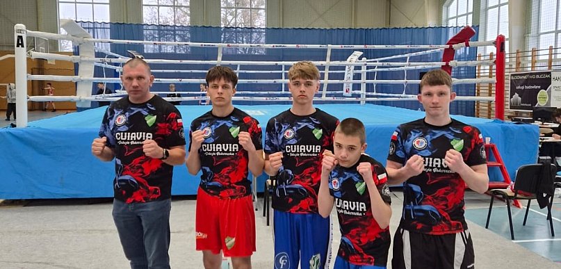 Bokserzy Cuiavii z medalami na mistrzostwach województwa