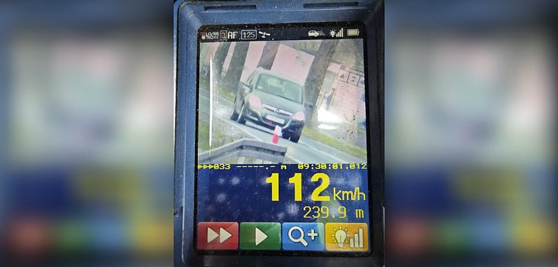 O 62 km/h za szybko w Gniewkowie. Surowa kara dla kierowcy