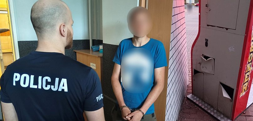 21-latek włamał się do food trucka i „boksera”