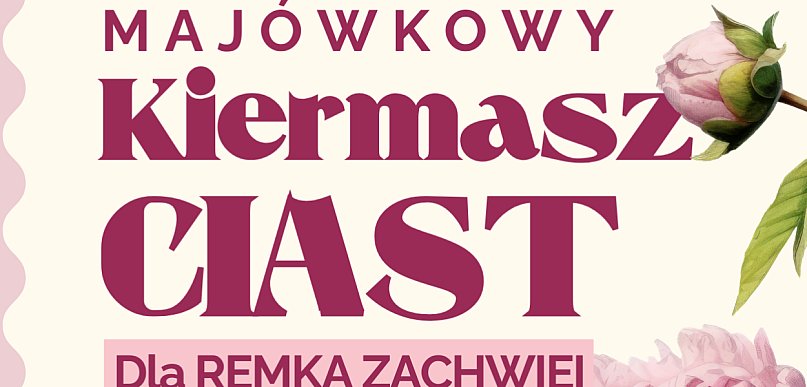 Słodka akcja dla Remka. Pomóc można kawałkiem ciasta