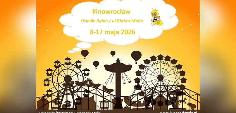 Tuff zabawa z Lunaparkiem Maja w Inowrocławiu od 8 maja