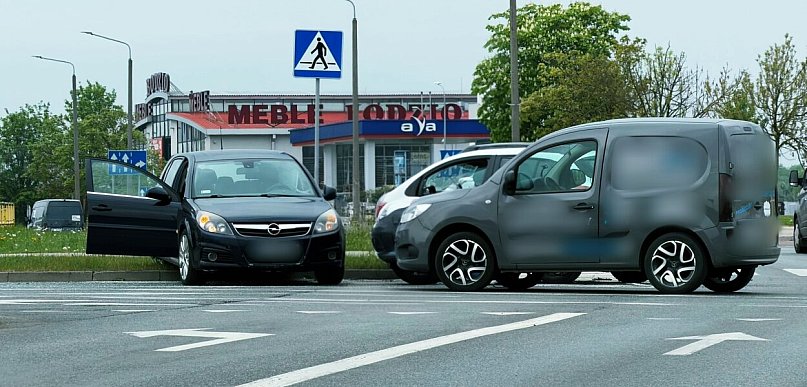 Kraksa na rąbińskim skrzyżowaniu