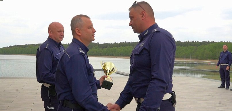 Policjant z regionu na podium wojewódzkiego konkursu