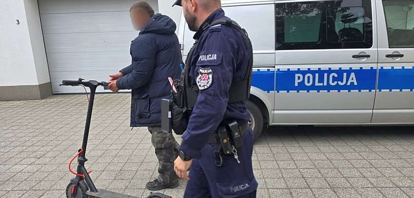 Hulajnogą po alkoholu. 50-latek stanie przed sądem