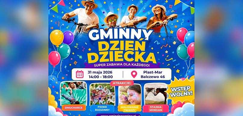 Gminny Dzień Dziecka na sportowo. Zapraszamy do Balczewa