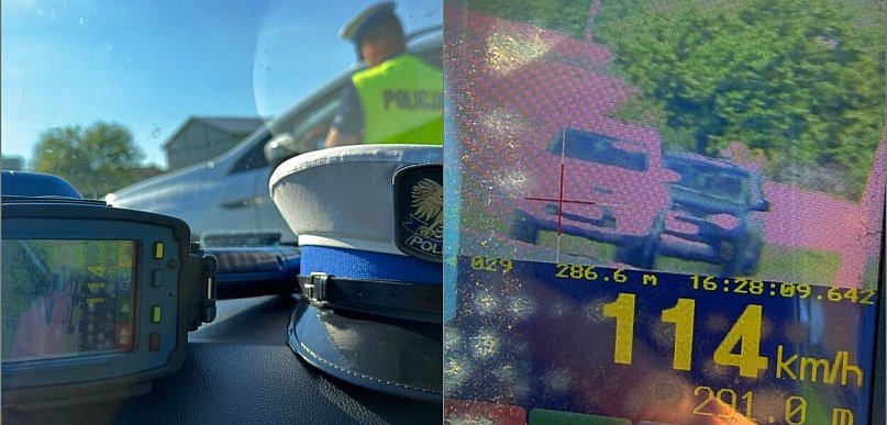 2000 zł mandatu i utrata prawa jazdy. Wszystko przez prędkość