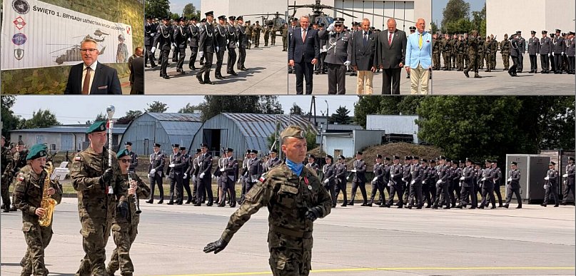 15 lat brygady z Latkowa. Uroczysty jubileusz na lotnisku