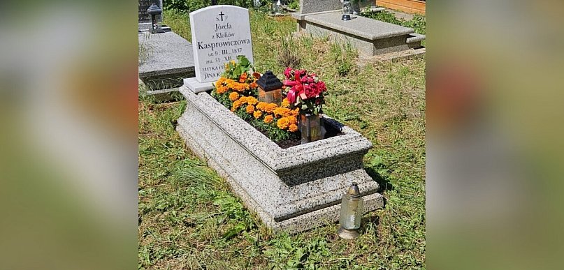 Nagrobek matki Jana Kasprowicza został odnowiony