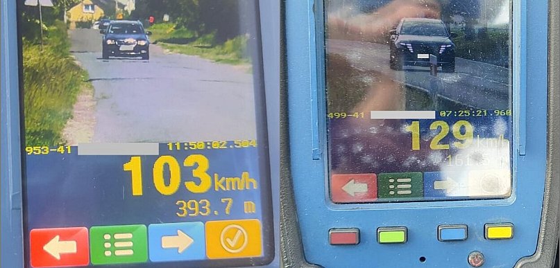 Stracili prawa jazdy w kilka sekund. Słono zapłacą za brawurę