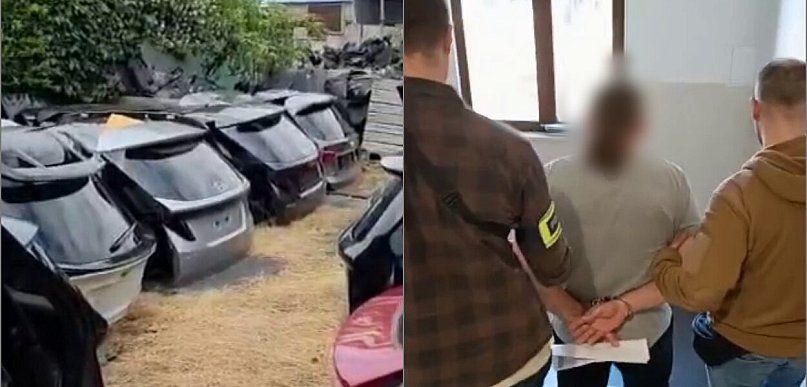 Kradzione części samochodowe w warsztacie pod Gniewkowem