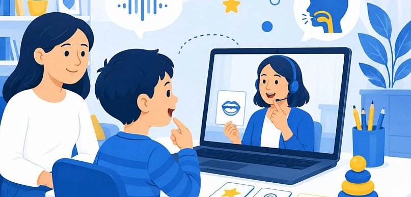 Logopeda online dla dziecka: kiedy taki format zajęć ma sens