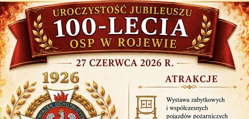Sto lat służby i tradycji. OSP w Rojewie świętuje jubileusz