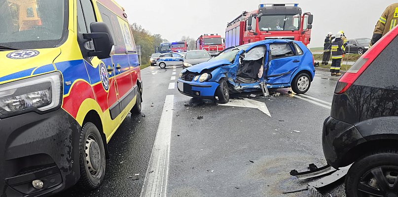 Wypadek na DK15. Duże utrudnienia dla kierowców - 53771