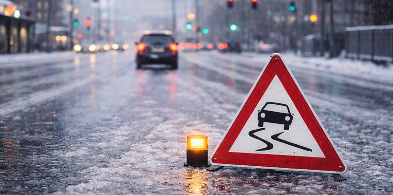 OSTRZEŻENIE: Najpierw opady, a potem mróz - będzie bardzo ślisko! - 55579