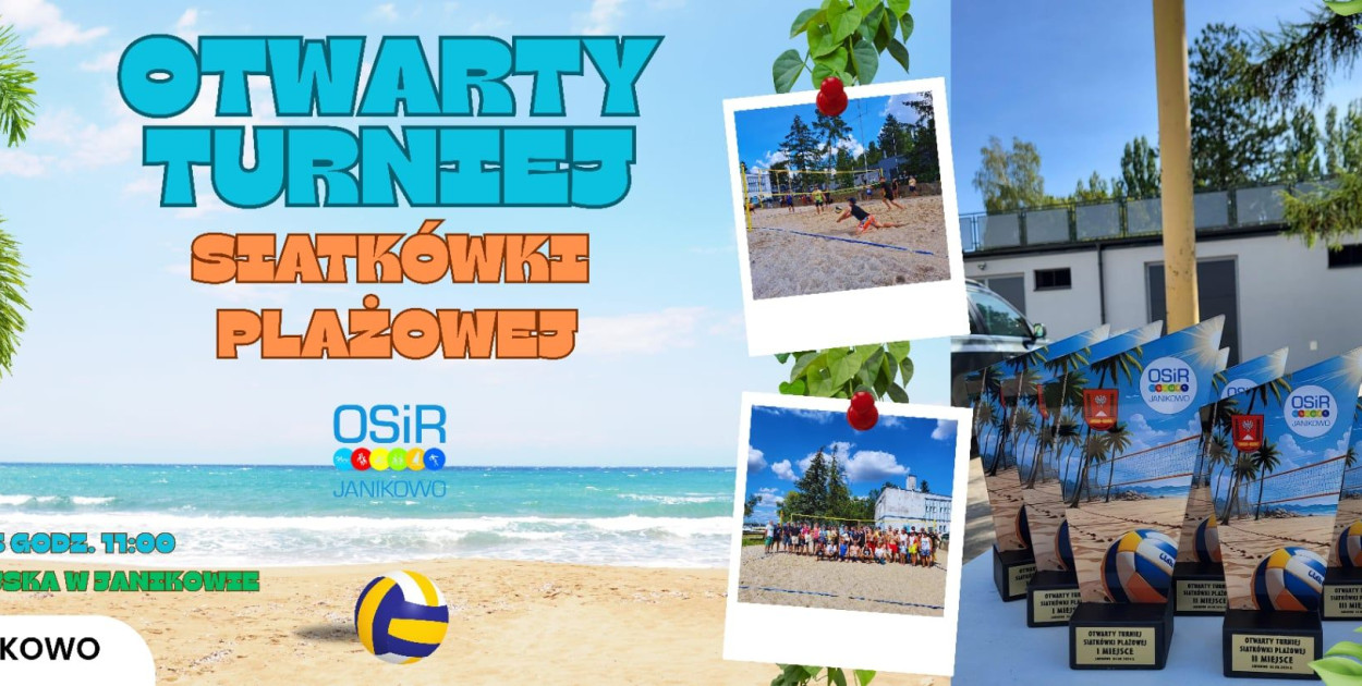 Otwarty Turniej Siatkówki Plażowej w Janikowie