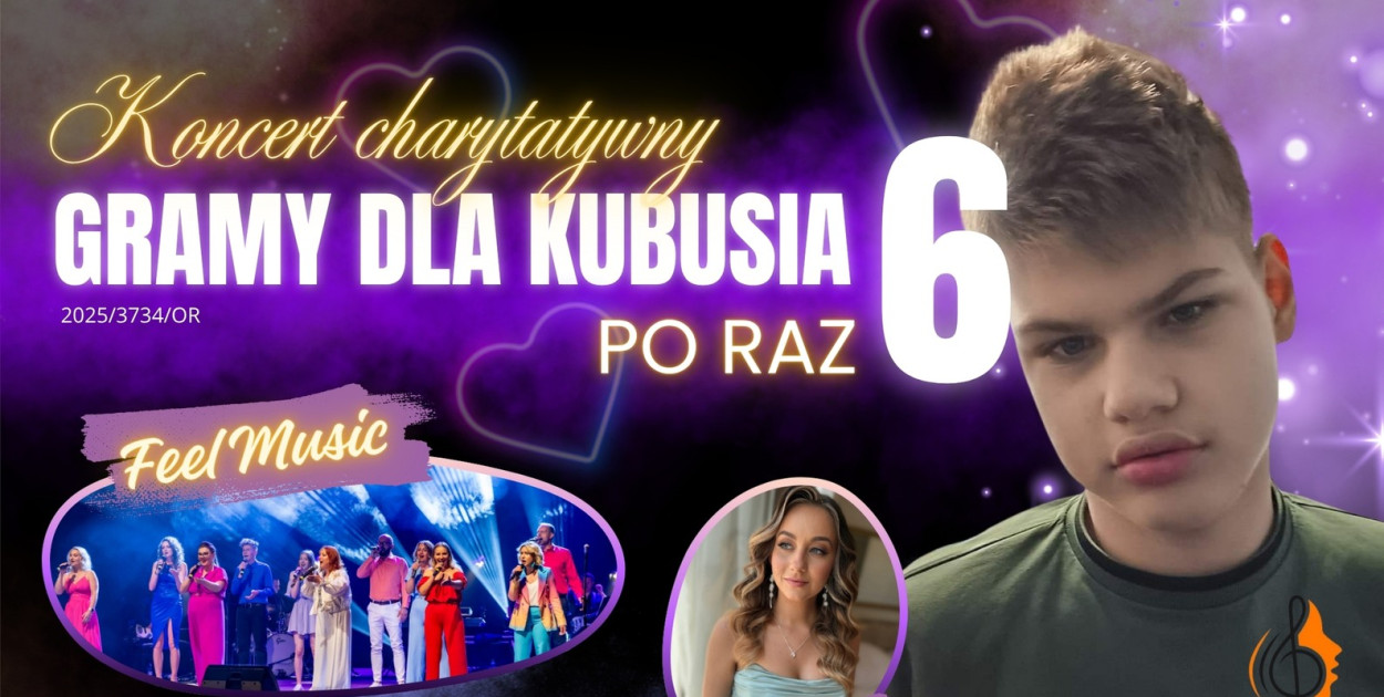 Zagrają dla Kubusia po raz szósty