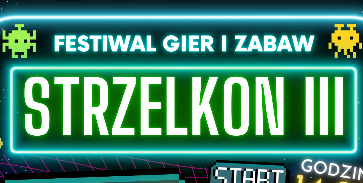 Strzelkon III w Strzelnie – cały dzień gier, technologii i zabawy