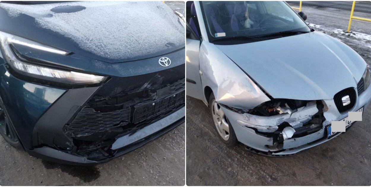 Uważajmy na drodze. Wymuszenie przyczyną kolizji