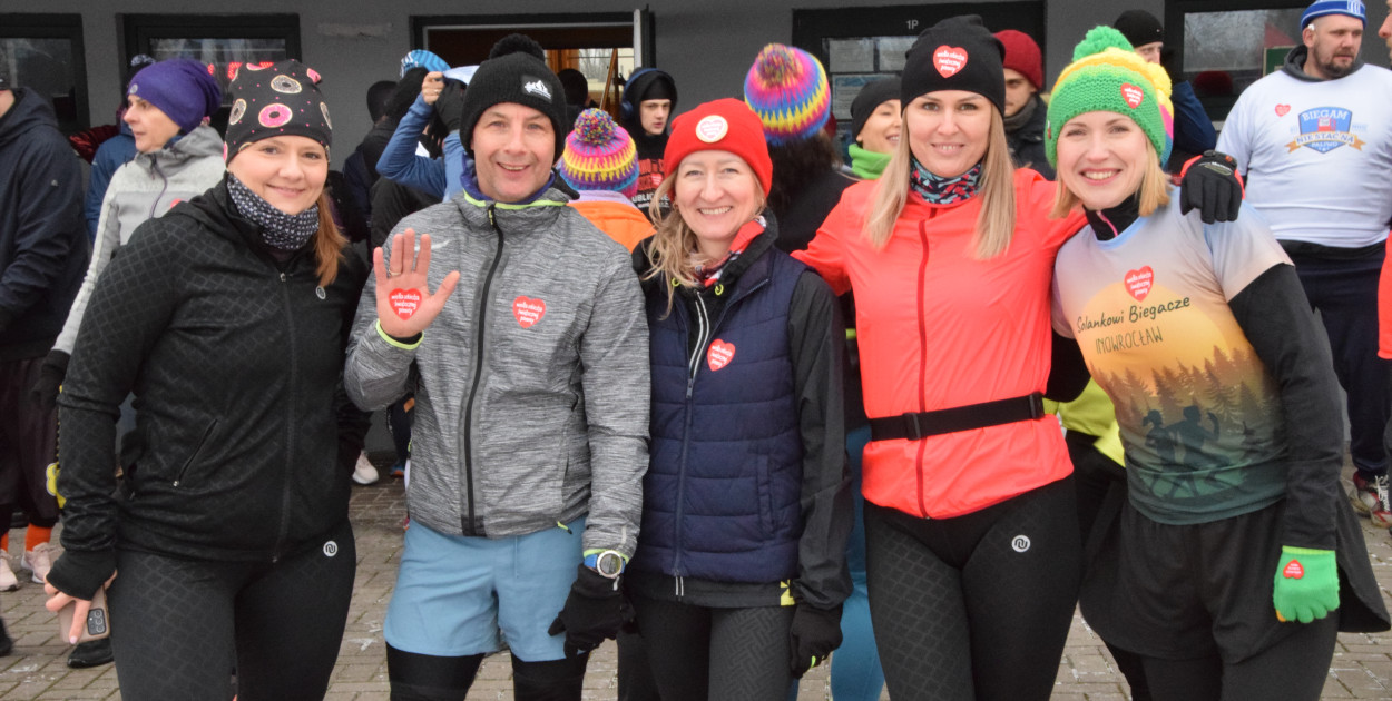 Biegli z sercem i dla serca. Sportowe emocje podczas 34. Finału WOŚP