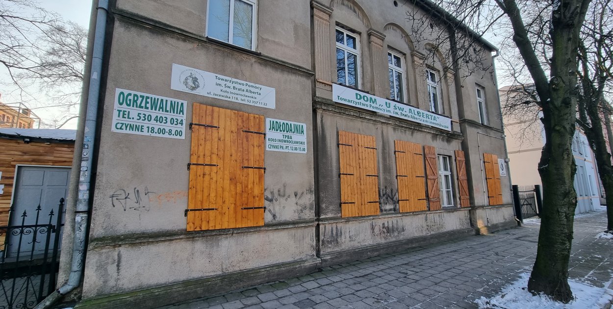 Całodobowa pomoc w ogrzewalni im. św. Brata Alberta