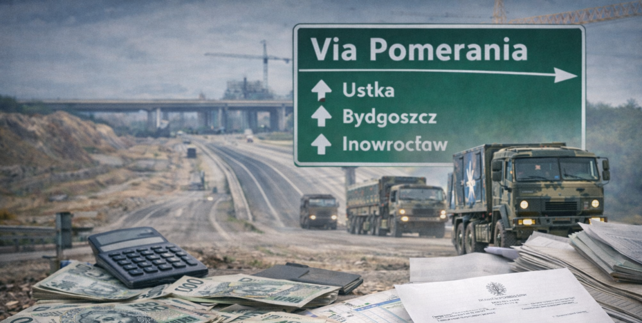 Via Pomerania bez decyzji o pieniądzach? Spór o strategiczną trasę