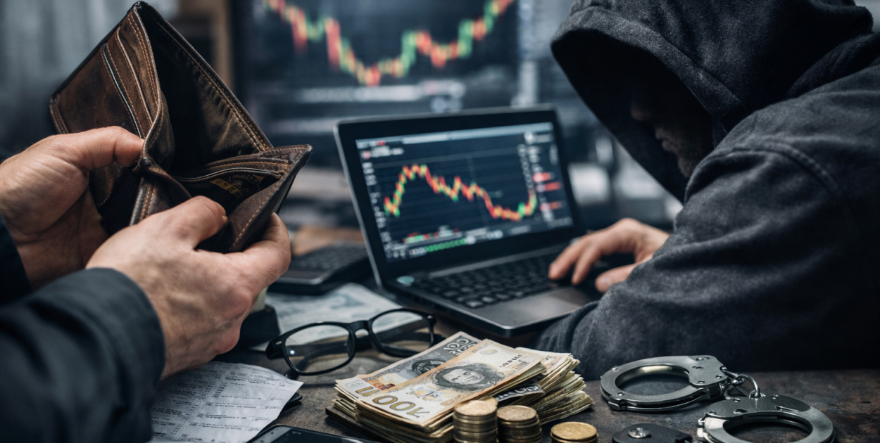 Fałszywi maklerzy wyłudzili blisko 250 tys. złotych!