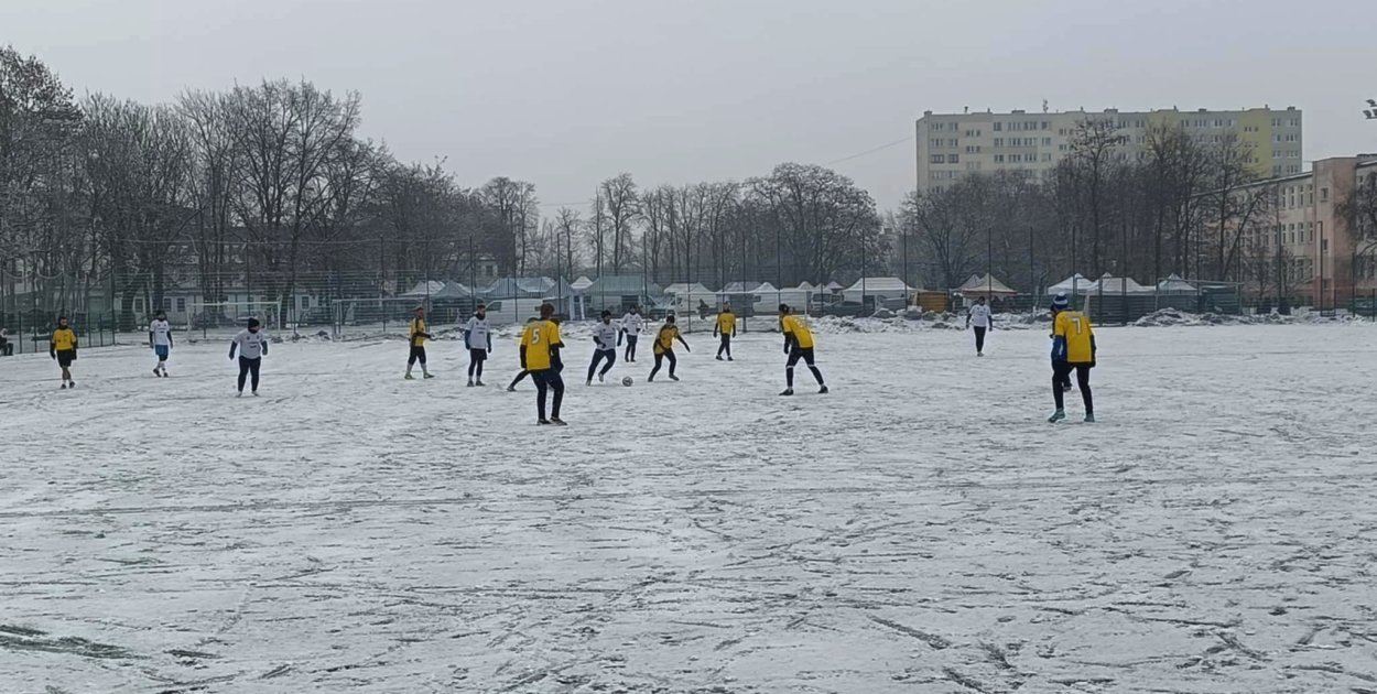 Sparing z Burzą na śniegu wygrała Noteć