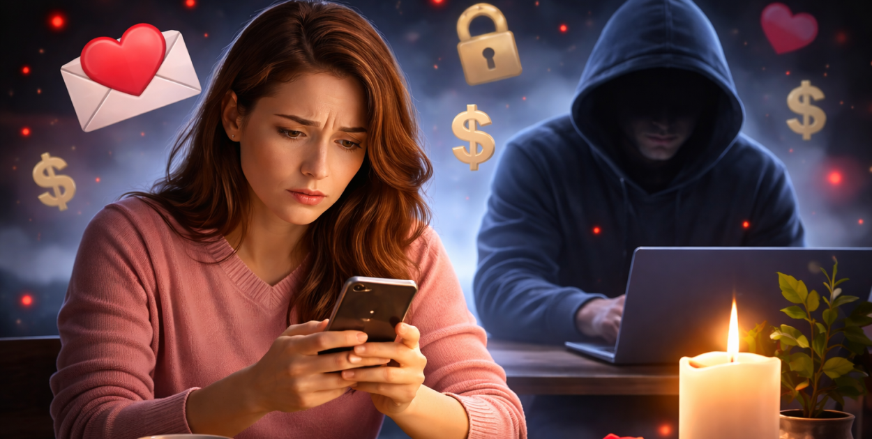 Cyberprzestępcy mogą wykorzystywać walentynki do oszustw romantycznych