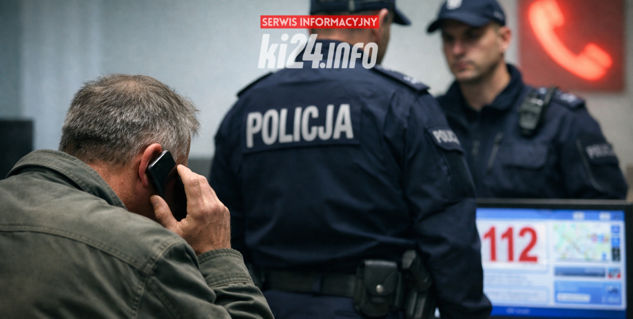 57-latek zadzwonił „dla zabawy” na numer alarmowy. Skończył z mandatem