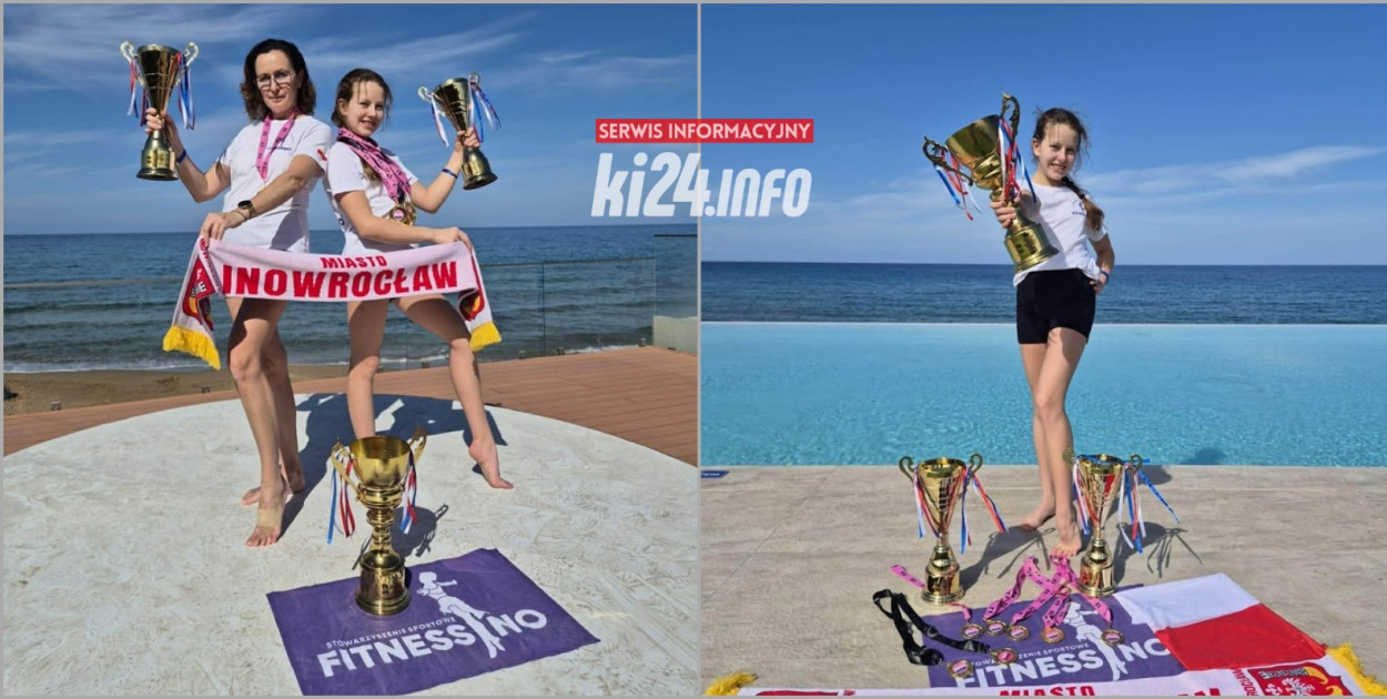Medale z Europy jadą do Inowrocławia. Fitnessino na podium