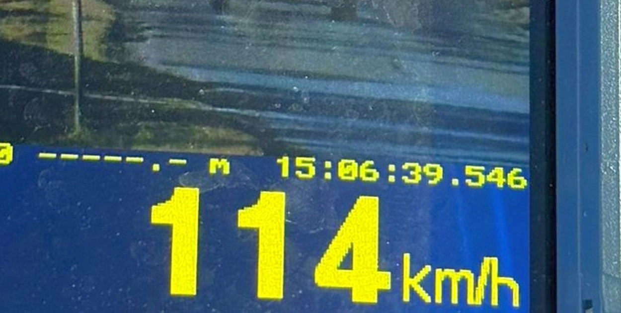 Na zabudowanym pędził 114 km/h. Kara była sroga