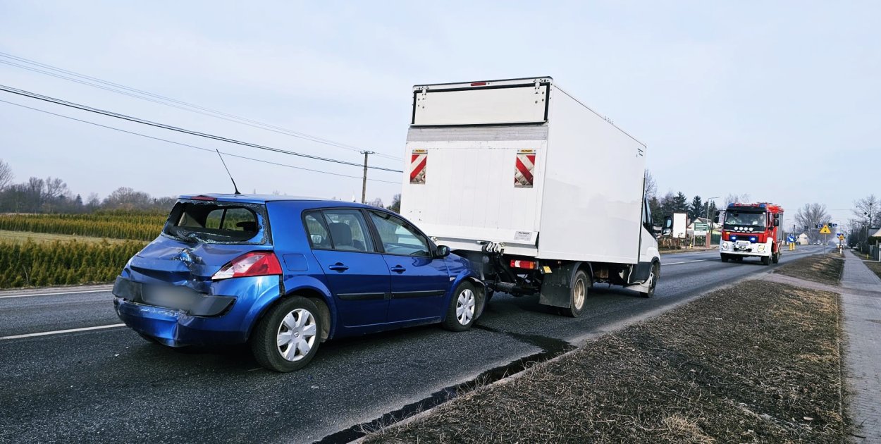 Potrójna kraksa na trasie do Bydgoszczy. Są utrudnienia