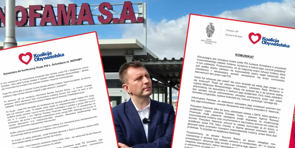 Politycy KO punktują posła PiS