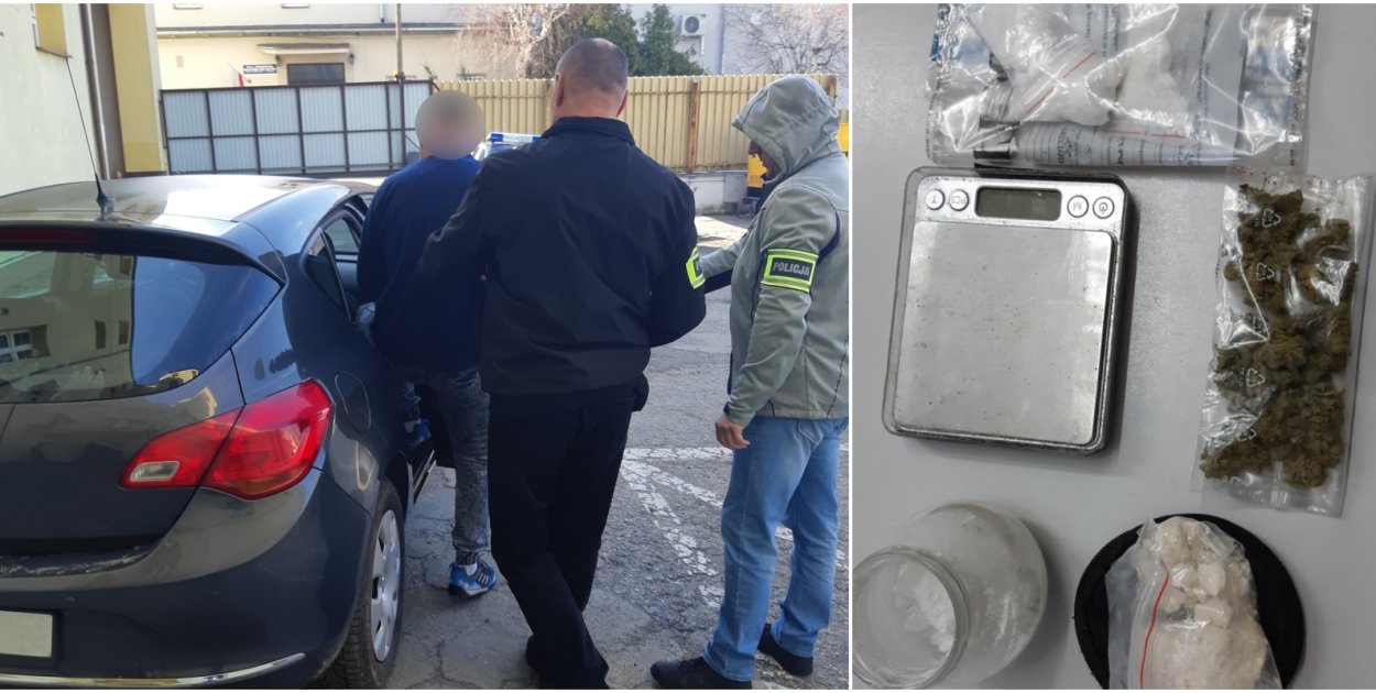 Miał blisko 700 gramów twardych narkotyków. 47-latek zatrzymany