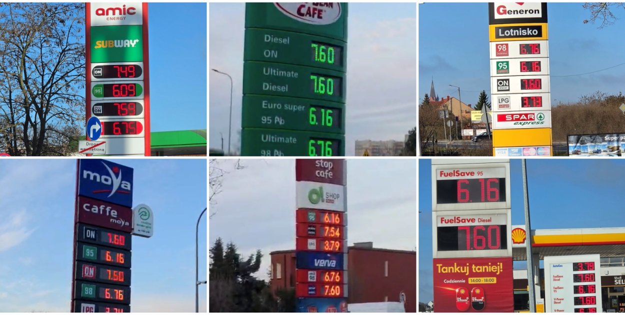 Ceny paliw już spadły. Kierowcy w Inowrocławiu widzą efekty zmian